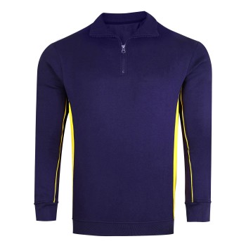 Bjorn Piping Zip Sweat